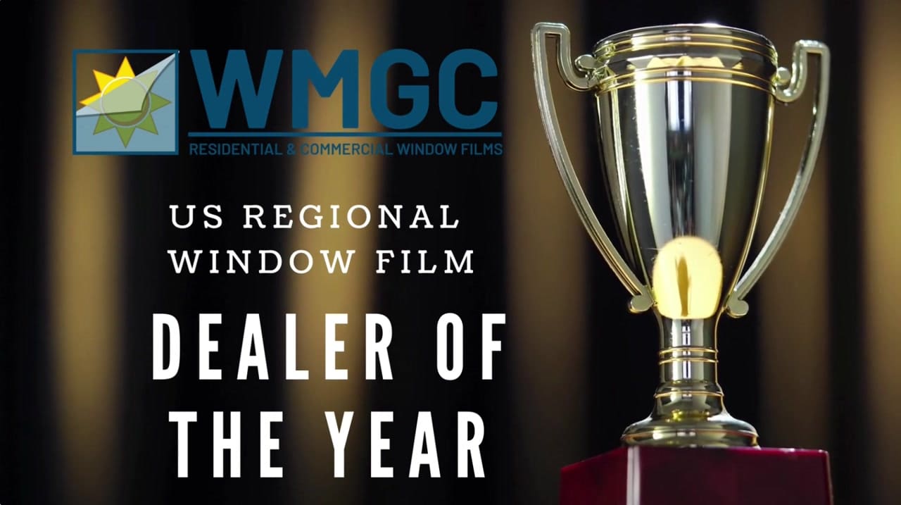 An image showing WMGC's Dealer of the Year award